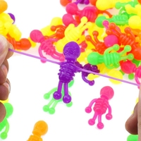 10/20PCS Halloween Party Decoration Props Terrifying Human Skeletons Ghost Halloween Gifts Kindergarten Children's Party Pinata