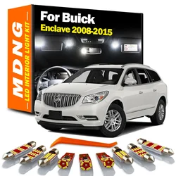 MDNG dla Buick Enclave 2008 2009 2010 2011 2012 2013 2014 2015 LED mapa wnętrza kopuły światło bagażnika zestaw lampowy akcesoria samochodowe Canbus