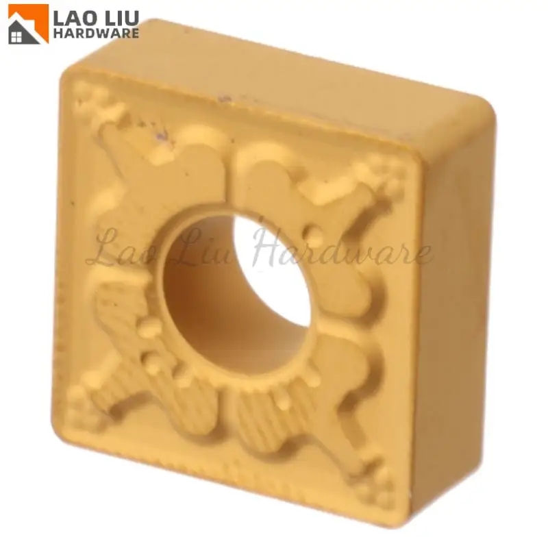 Вставка с хорошим покрытием и канавками SNMG120408-DZ SP3200. Токарная вставка из стали. Износостойкая и гладкая. Удаление стружки.