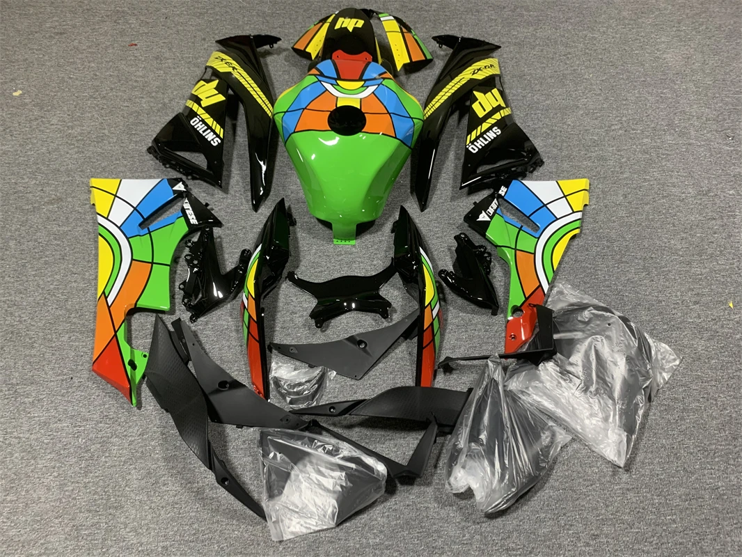 Zx6r 09 10 Fairings Ninja Zx-6r 2009 Body Kits for Kawasaki Zx6r 2009 - 2012 Motorcycle Fairing colorful