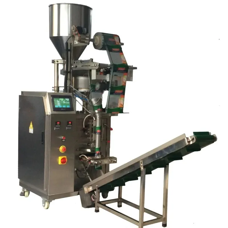 High Speed Weighing 500G-2Kg Coffee Bean Pellet Corn Flakes Automatic Filling Mixing Packing And Weighing Machine