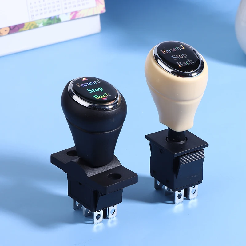 6Pin ON-OFF-ON Children's Electric Vehicle Baby Carriage Car Toggle Switch Push Handle Forward And Backward Stop Handle Pedal