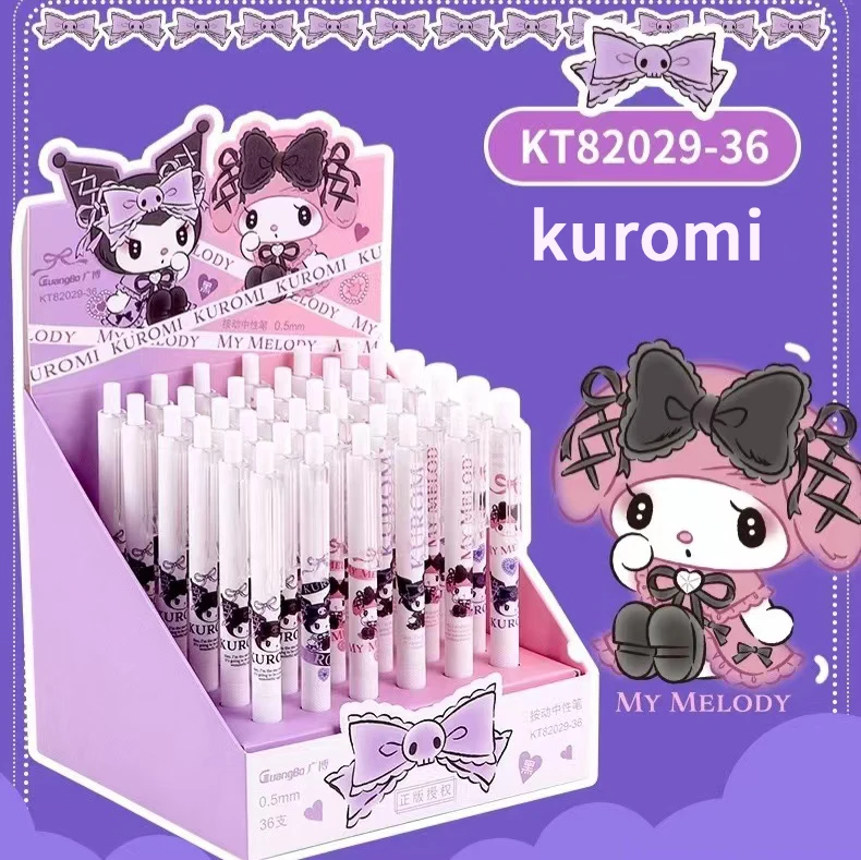 kawaii stationery items offices accessories Writing pens sanrio gel pens back to school kuromi cute pens sets school useful