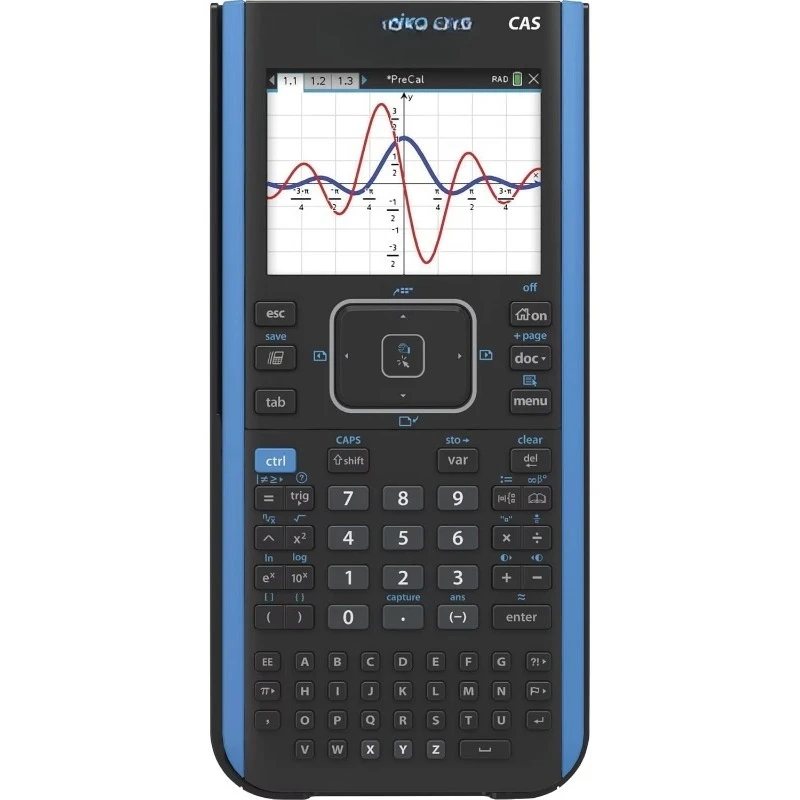 Ti Nspire Cx Ii Cas Calculator, Color Graphing With Student Software, For Pc And Mac