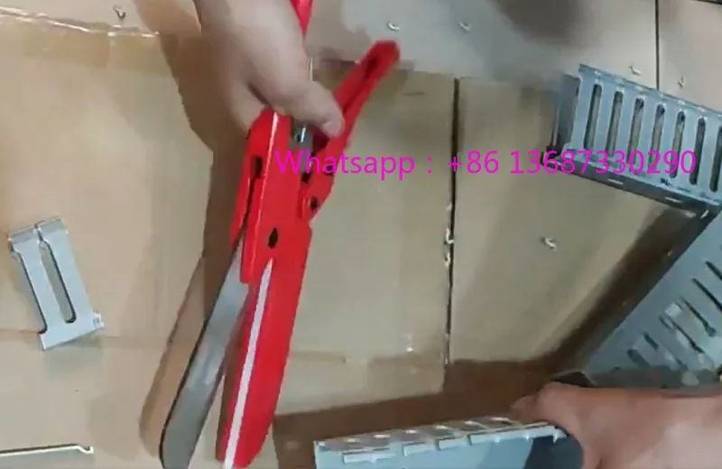 

PVC trunking scissors WBC-10L trunking c-utter for electricians WBC-10L wide trunking scissors