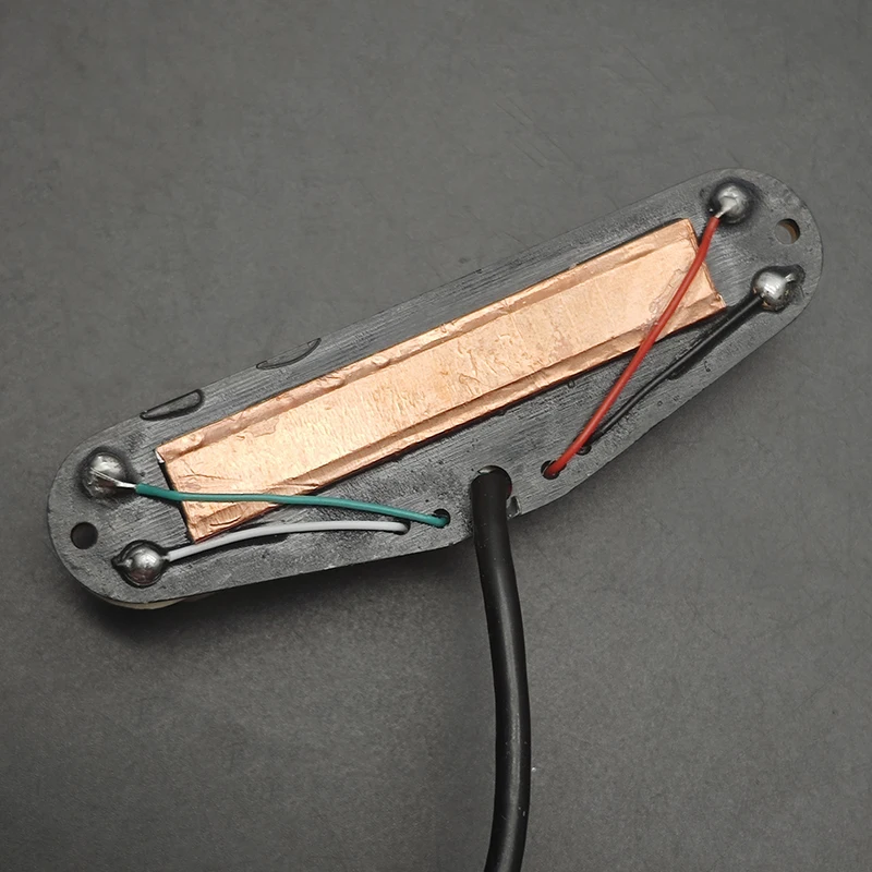 St mini humbucker 3 + 3 pólo ajustável peça única bobina captador tamanho 9k 4 condutos bobina de saída divisão captador multi cor