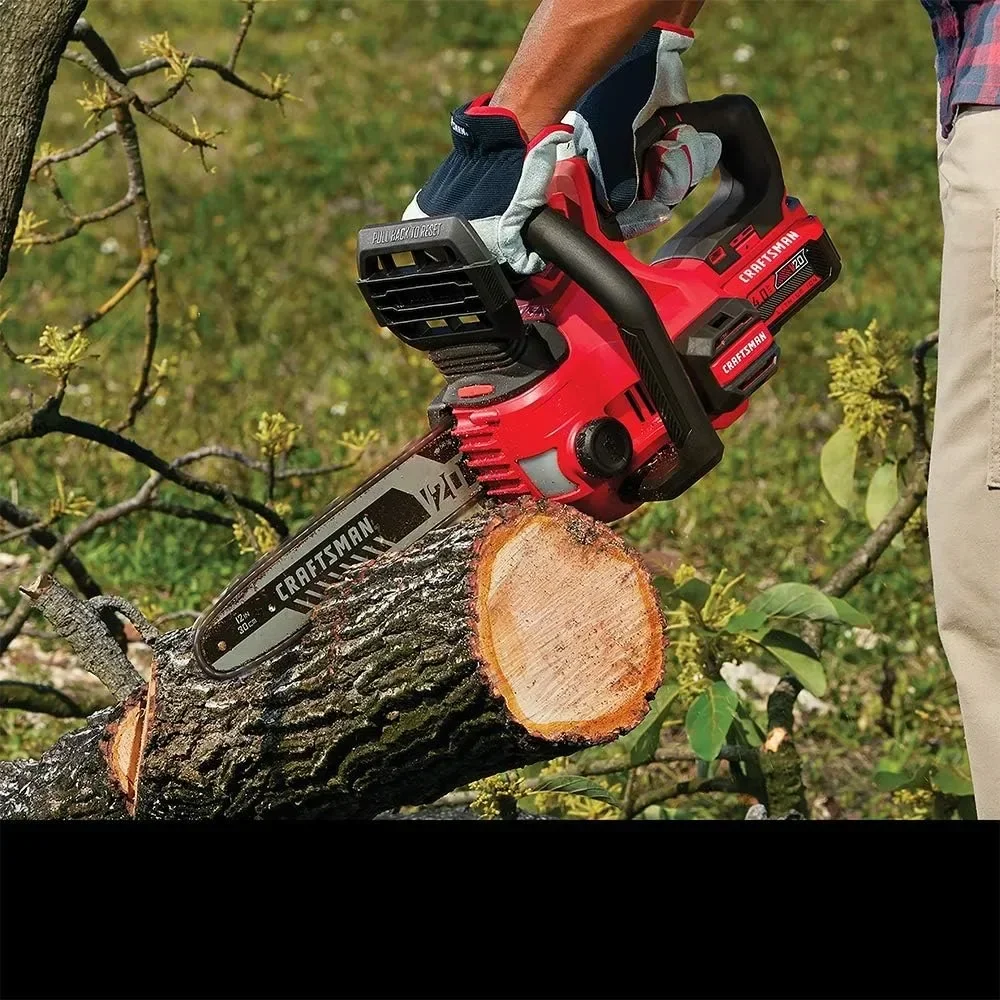 

Cordless Chainsaw, 12-Inch (CMCCS620M1) Part of The V20 Cordless System Part of The Versa-track Wall Organization A