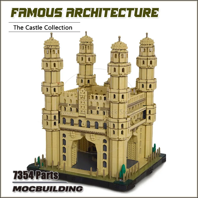 

Famous Architecture Model MOC Building Blocks Set Castle Technology Bricks DIY Assembly Collection Display Toys Xmas Gifts