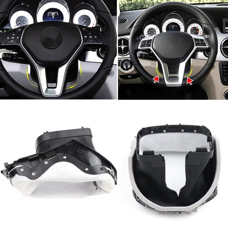 

2046807308 LHD Car Steering Wheel Pillar Dust Cover Panel For Mercedes Benz X204 GLK Class GLK300 2008-2015 Auto Accessory