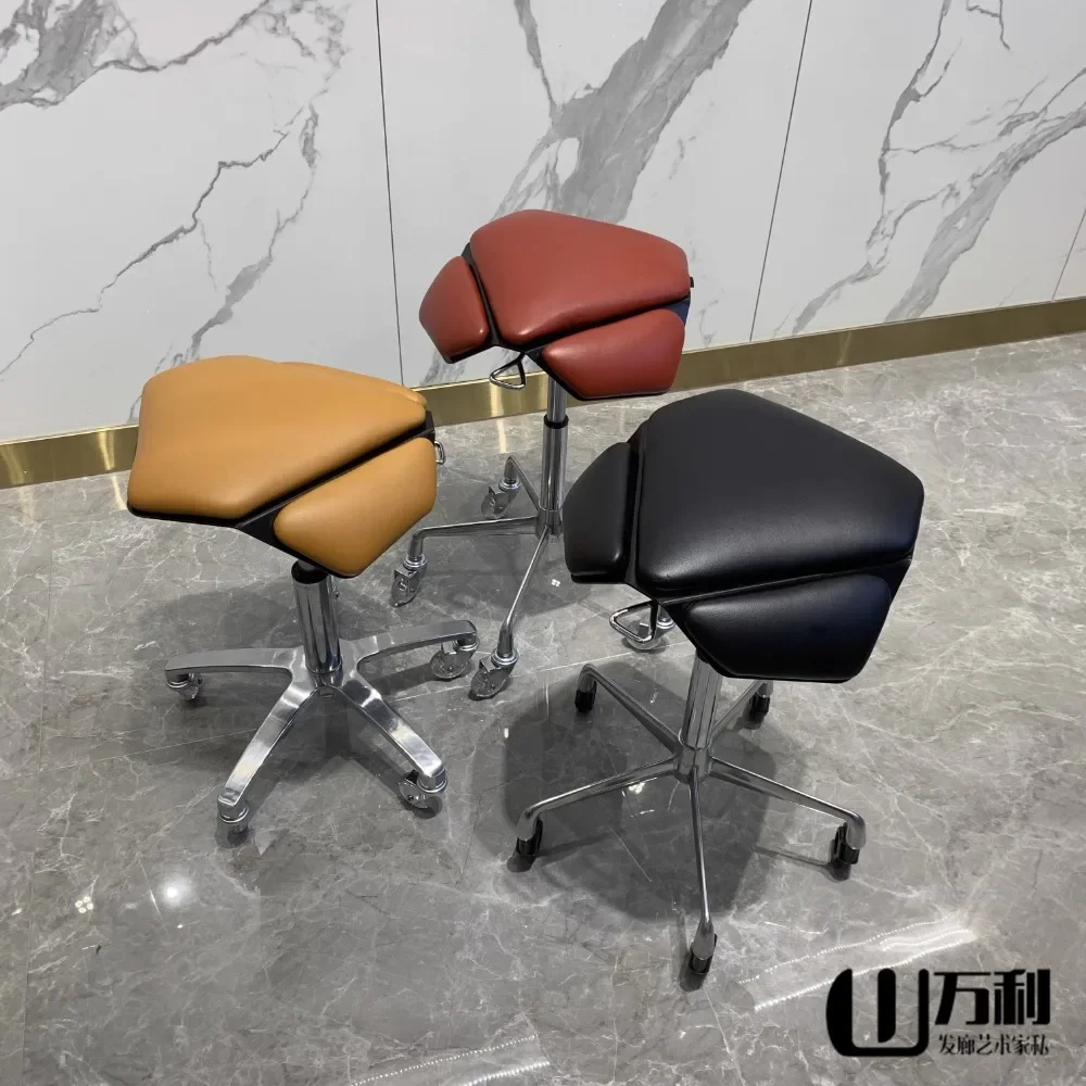 

ss03 Salon Chair Spinning Lift Manicure round Stool Barber Shop Beauty Salon Pulley Large Stool