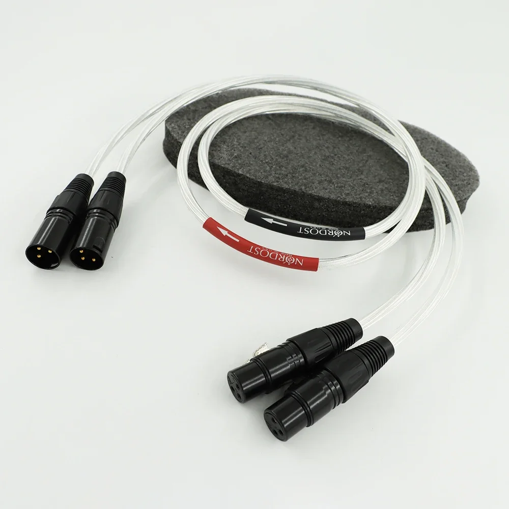 A pair of HIFI music ribbons Odin Cannon signal cable, fever CD decoding XLR digital balance cable