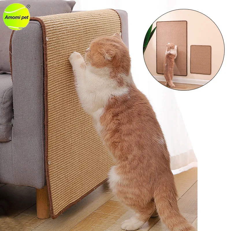 

Cat Scratch Cardboard Couch Mats Loop Fastener Scraper for Cats Toys Chair Sofa Covers Furniture Protector Cats Scratching Board