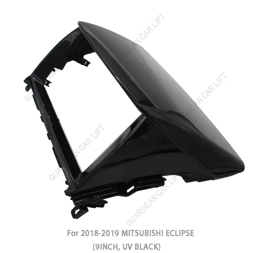 Imagen 2 del producto Radio de coche 2 Din 9 pulgadas Fascia para Mitsubishi Eclipse Cross 2018-2019 DVD estéreo marco placa adaptador montaje Dash