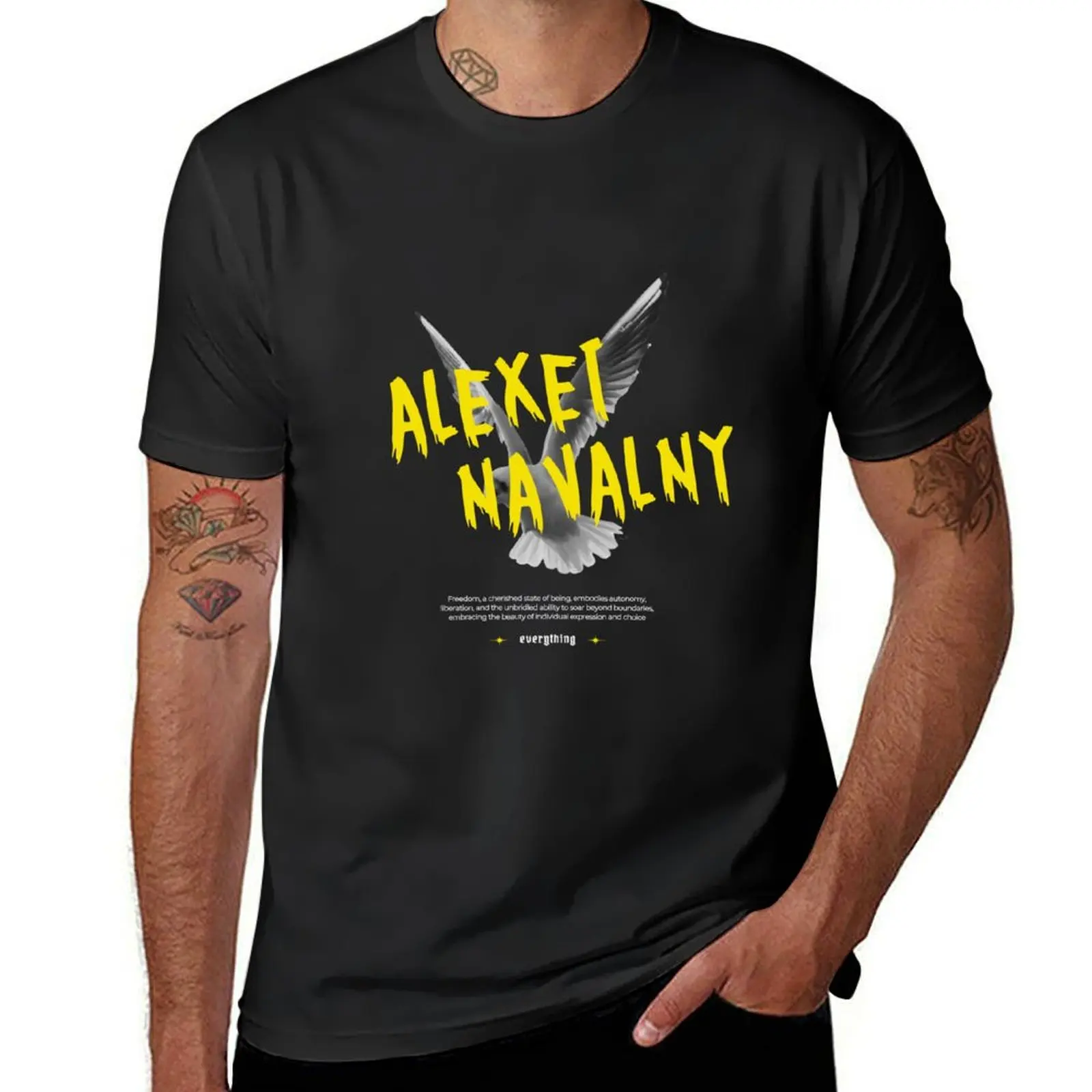 

alexey navalny T-Shirt plain oversizeds tshirts for men