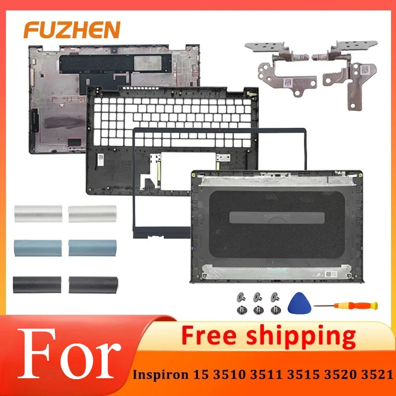 

Replacement LCD Back Cover Top Case Bezel Frame with Hinges For Inspiron 15 3510 3511 3515 3520 3525 Series Laptop 0WPN8