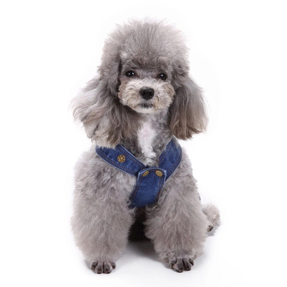 

Clothing Dogs Denim Pet Vest Jeans Cool Walking Outdoor Dog Pants Apparel Pet Denim Clothes For Dogs Dog Pants