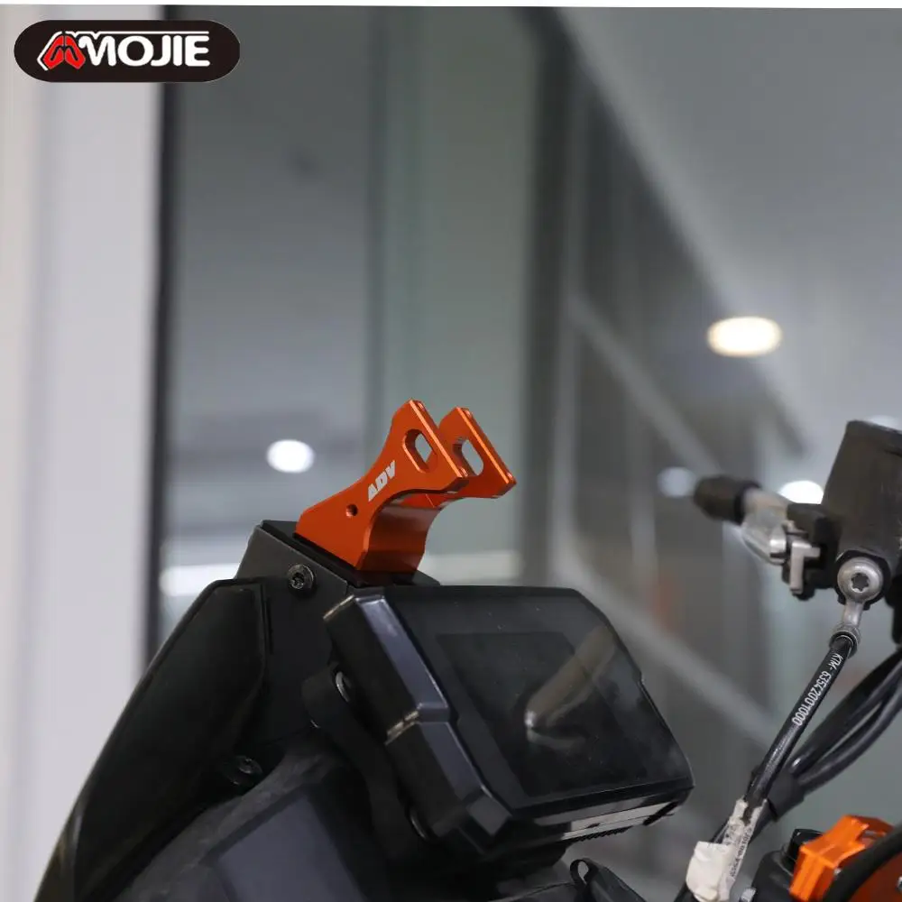 

Для мотоцикла 390 890 790 ADV Приключения S R 2019 2020 2021 2022 GPS навигационная пластина Кронштейн Адаптерный держатель аксессуары
