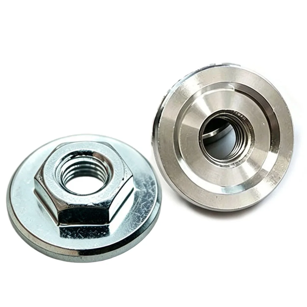 2PCS For M10 Hex Fitting Tool for Angle Grinder Pressure Plate For 100Type Units Using High Strength 45 Steel for Consistent Use