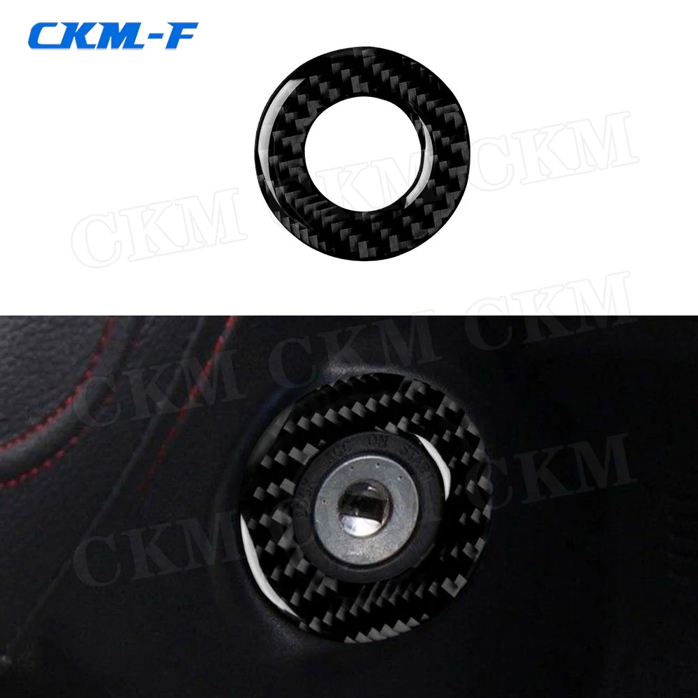 

Carbon Fiber Car Ignition Key Switch Ring Trim Cover Hole Circle Sticker For Chevrolet Cruze 2009-2015