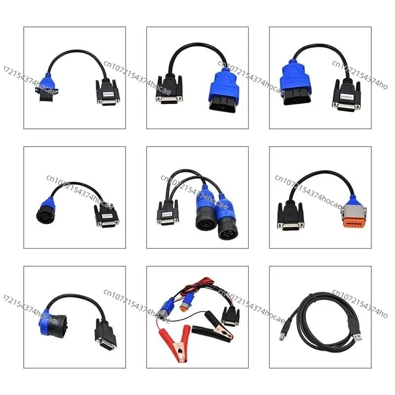 NEXIQ USB Link2 125032   أداة تشخيص محرك الديزل الماسح الضوئي لشاحنة الديزل الثقيلة بتقنية البلوتوث
