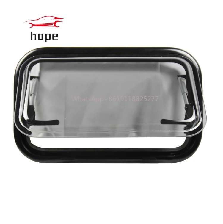 Aluminium Alloy Transparent RV and Motorhome Wind Window Domestic Camper Van Side Window