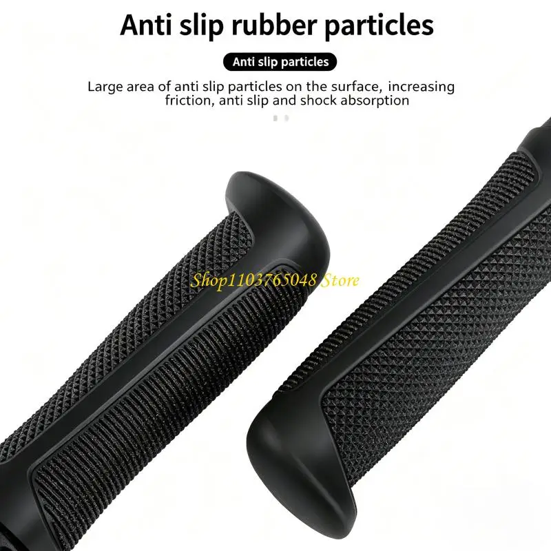 

R53E Bicycles Grip Ergonomic Nonslip Handlebar Grip Locking Mechanism Handlebars Grip Breathable Handle Grip for 22.2mm Bikes