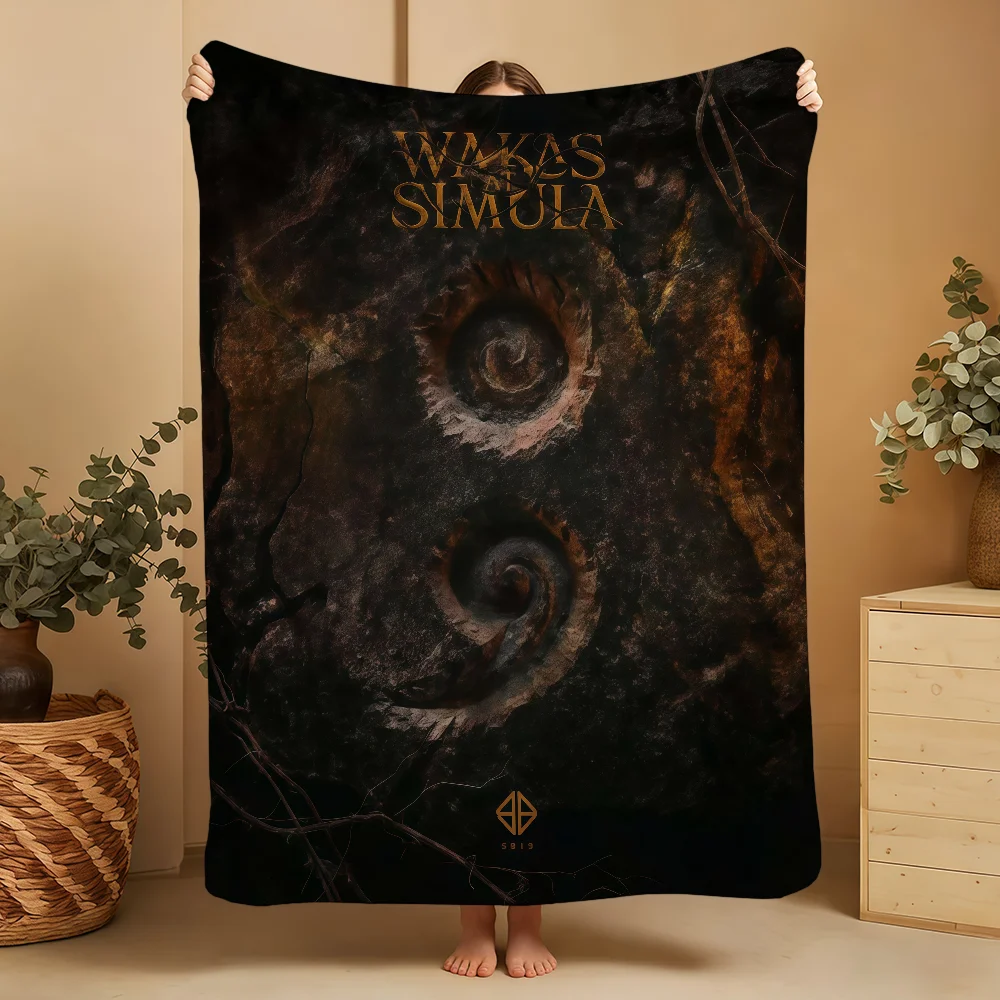 Blanket Throw Super Cosy S-SBS19 Plush Living Room Sofa Couch Wakas Childish At Birthday Simula Gifts