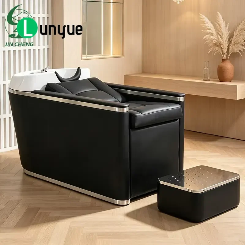 Modern Durable Shampoo Bed Hair Chair Wholesale Price Furniture for Beauty Spa Barber Shop Comfortable Waterproof