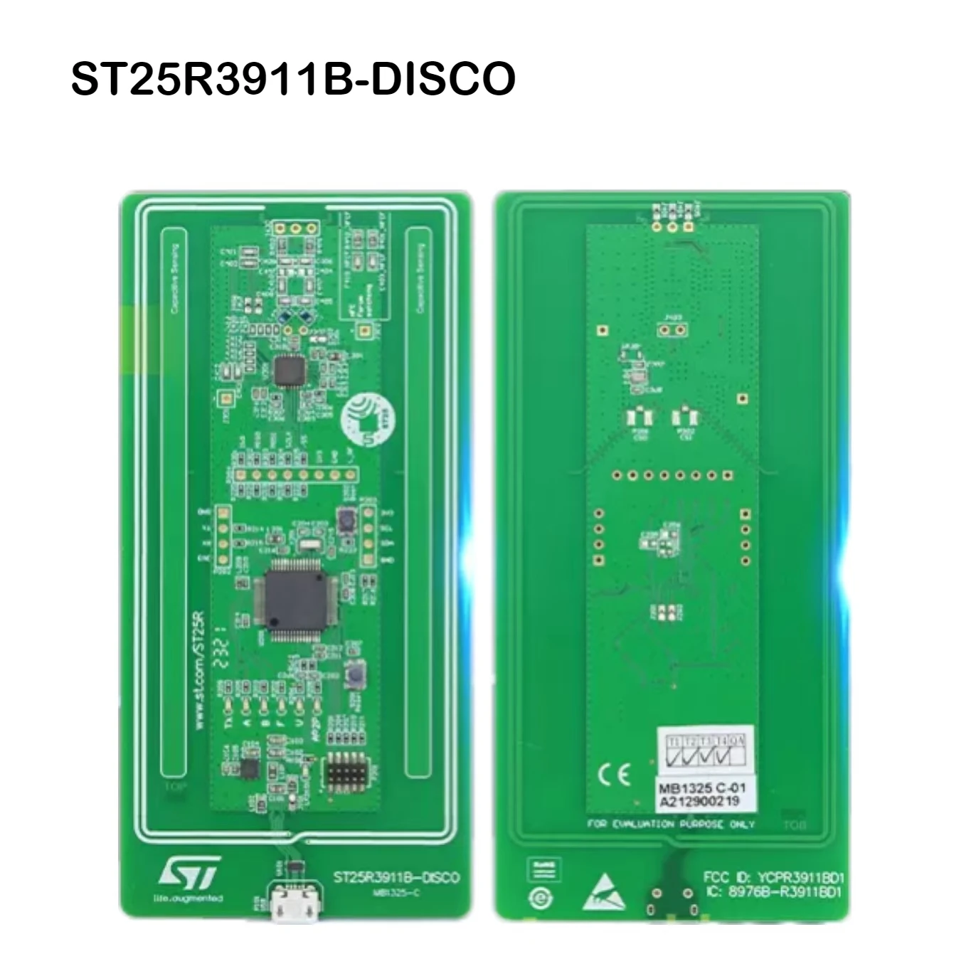 

ST25R3911B-DISCO ST25R3911B High Performance HF Reader/NFC Device Discovery Kit