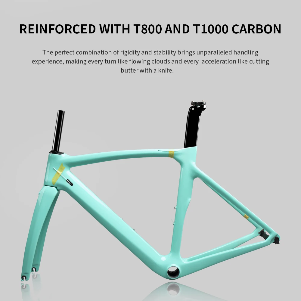 2021 New Full Carbon Road Bike Bicycle Frame Rim Brake Racing Bike Frame Custom Painting Available XDB DPD Shipp