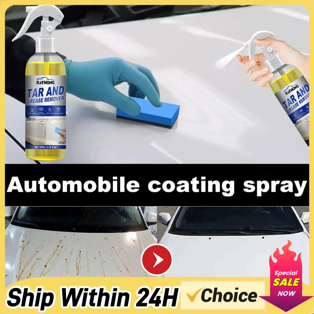 Spray Greases Degreaser Cleaner Car Oil Tar Grease Remover Solvent Based Formula Kitchen Home Dilute Dirt for Wash Maintenance