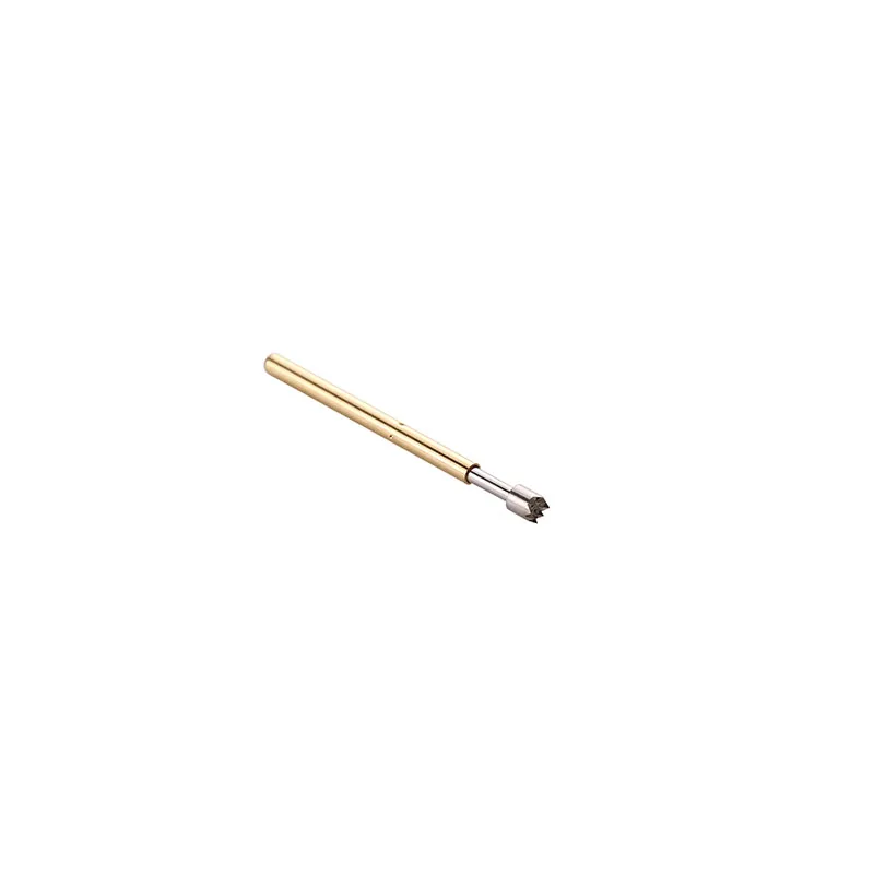 P75-H2 100PCS Brass Spring Test Probe Nickel Plated Needle Head Test Instrument Accessories Length 16.5mm for Electronic Tools