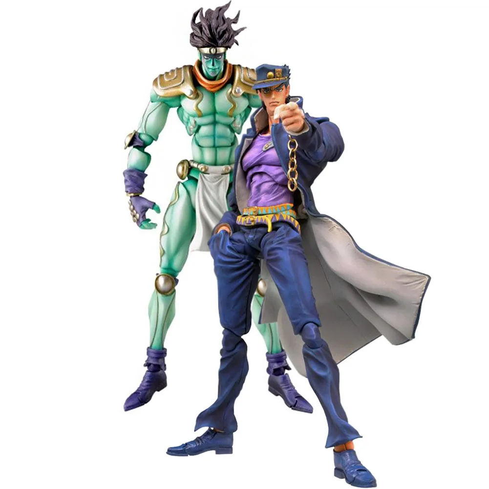 

Anime Figure Jotaro Figure Jotaro Standing Action Figures Doll PVC Model Toys Adult Collection Statue boys girls Gifts 16-17 cm