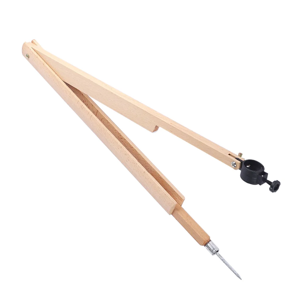 خشبية الرياضيات التدريس شعاع البوصلة مدرسة الرسم أداة كبيرة السبورة رسم البوصلة أداة الرسم منقلة بلاستيكية