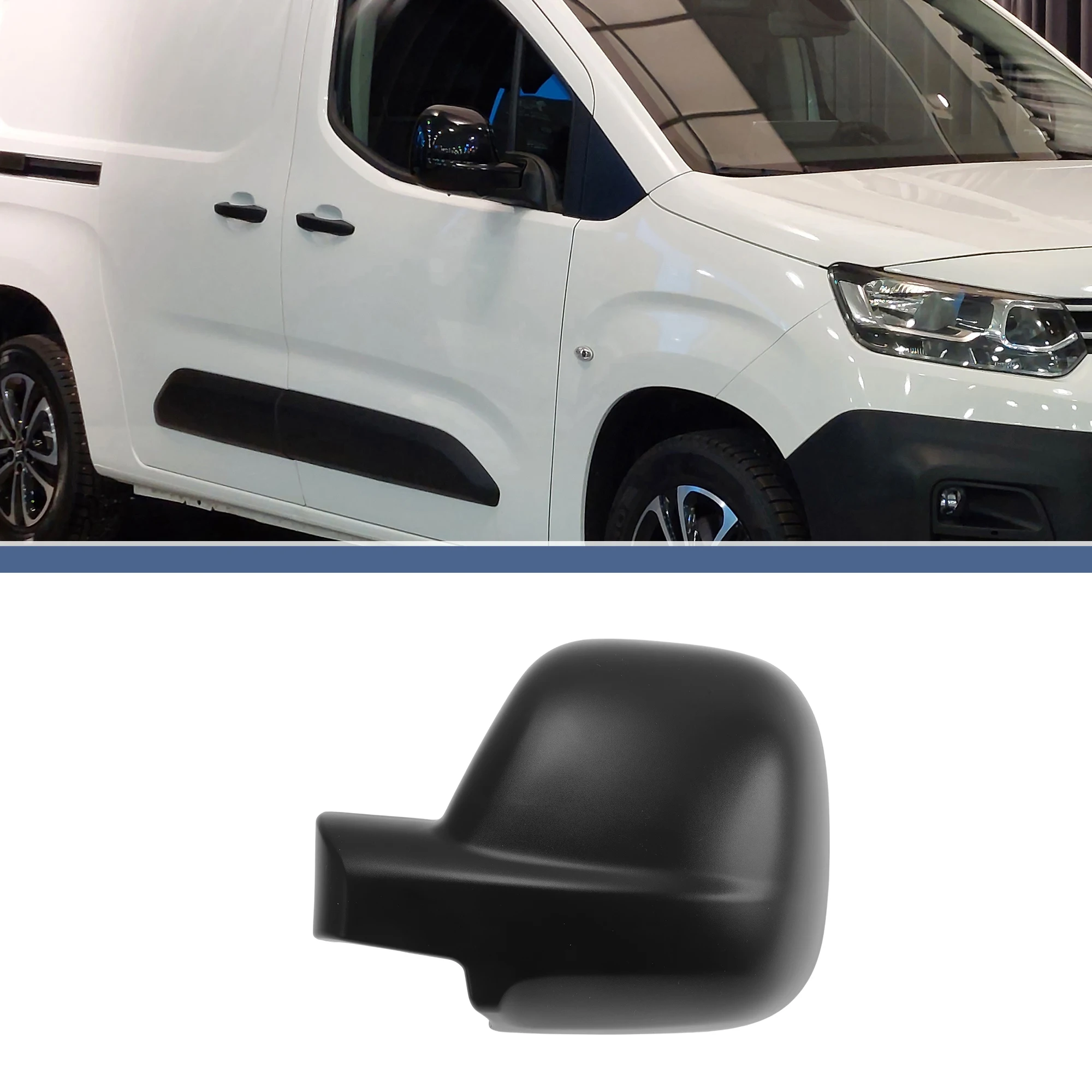 

Замена крышки зеркала UXCELL, черная для Citroen Dispatch/Jumpy 2016-2024, 1 шт.