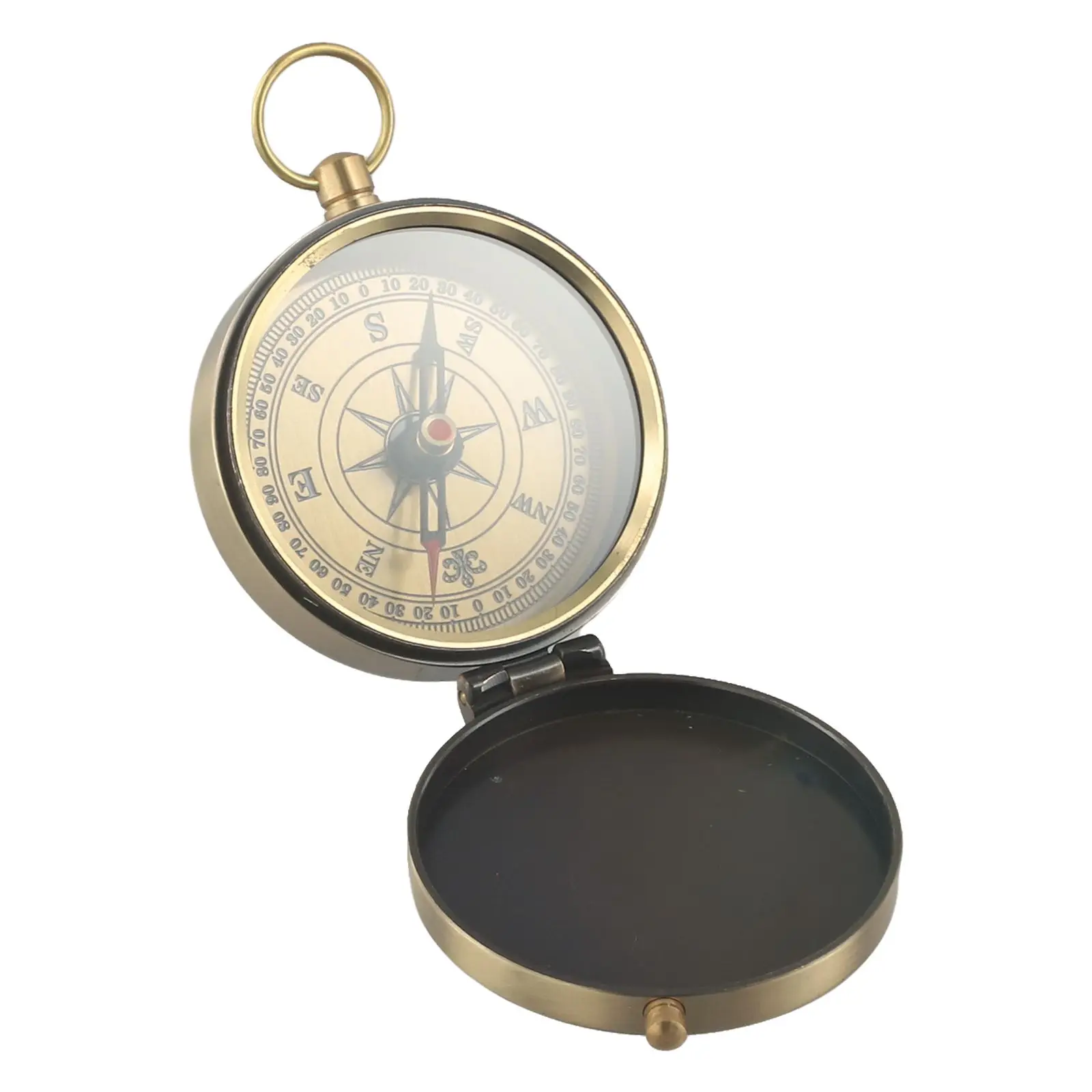 For Compass Antique Look Bronze Metal Pocket Watch With Personalizeds Engraving Retro Nauticals Home Garden Decoration Gifts