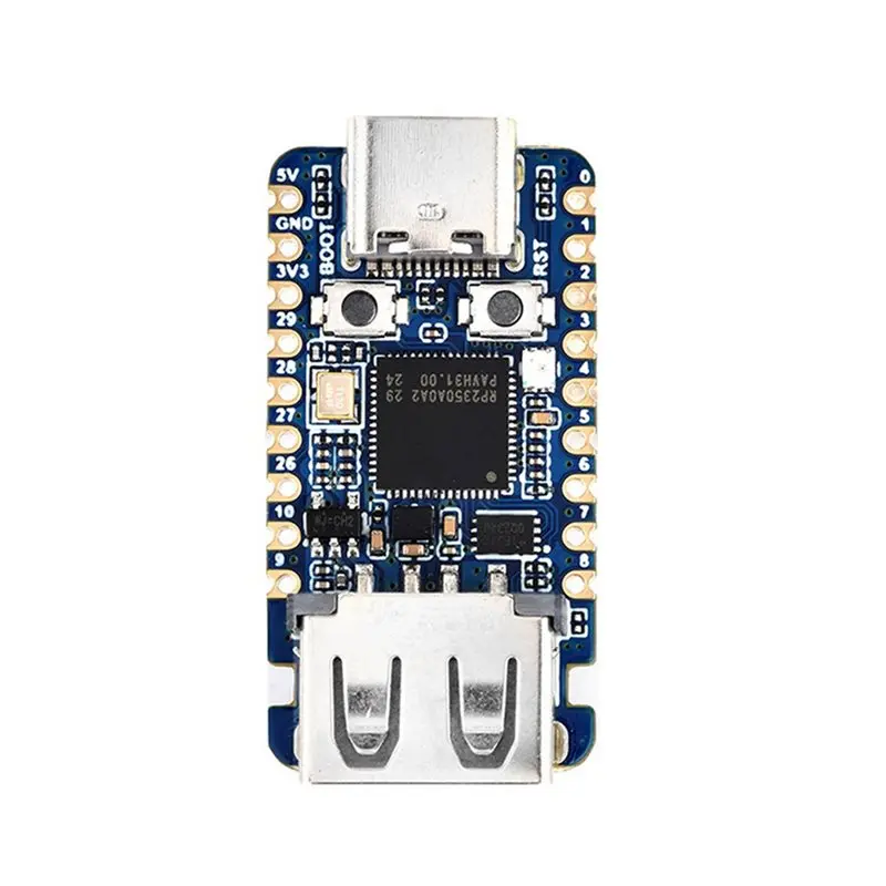 Dual-Core Dual-Architecture Microcontroller RP2350 USB-A Mini Development Board RP2350A Development Board