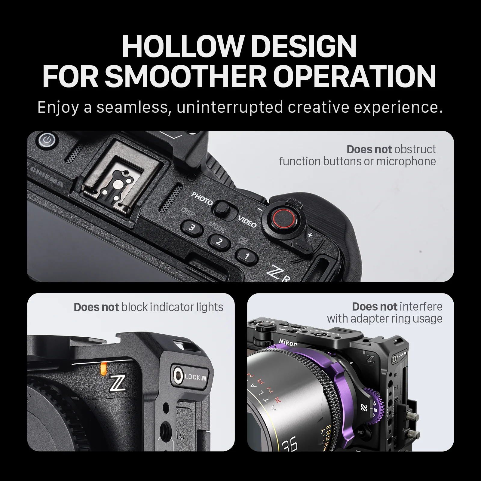 TILTA ZR Camera Cage for Nikon - Camera Cage Baseplate recension och pris