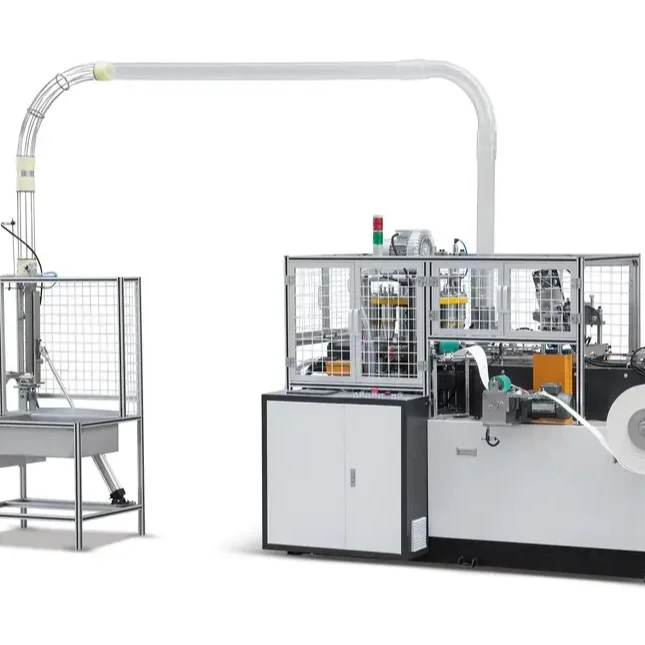Fully Automatic Disposable Paper Coffee Carton Cup Making Machine for Coffee Cup Production Equipment for Beverage Packaging