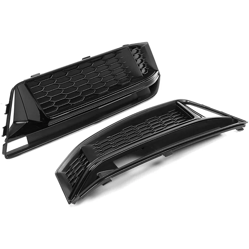 -A23G 8W0807681K 8W0807682K إطار ضوء الضباب الوفير العسل شبكة سفلية سيارة ل A4 B9 S-Line S4