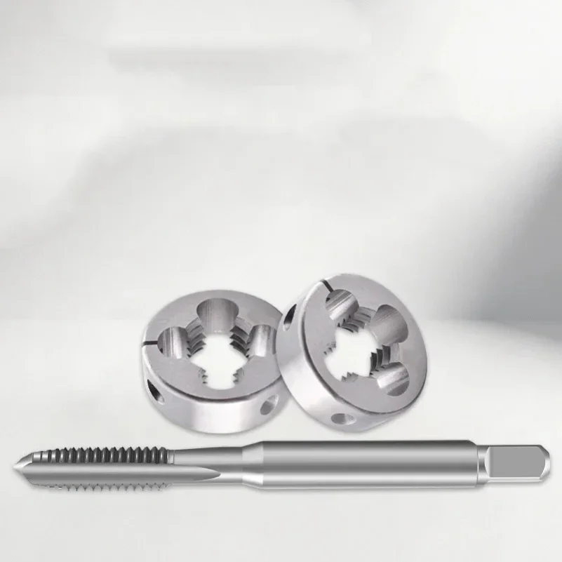 1SET HSSE Left Hand Tap Die Set M2-M12 UNC/UNF 4-40~10-24 1/4~1/2 Used For Machine Thread Tapping And Repair Tool
