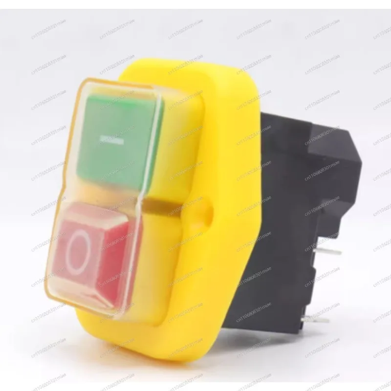 

KJD17B 1 Водонепроницаемый кнопочный переключатель 220В-240В 16А 4-контактный соленоидный переключатель для электроинструментов-YBJ