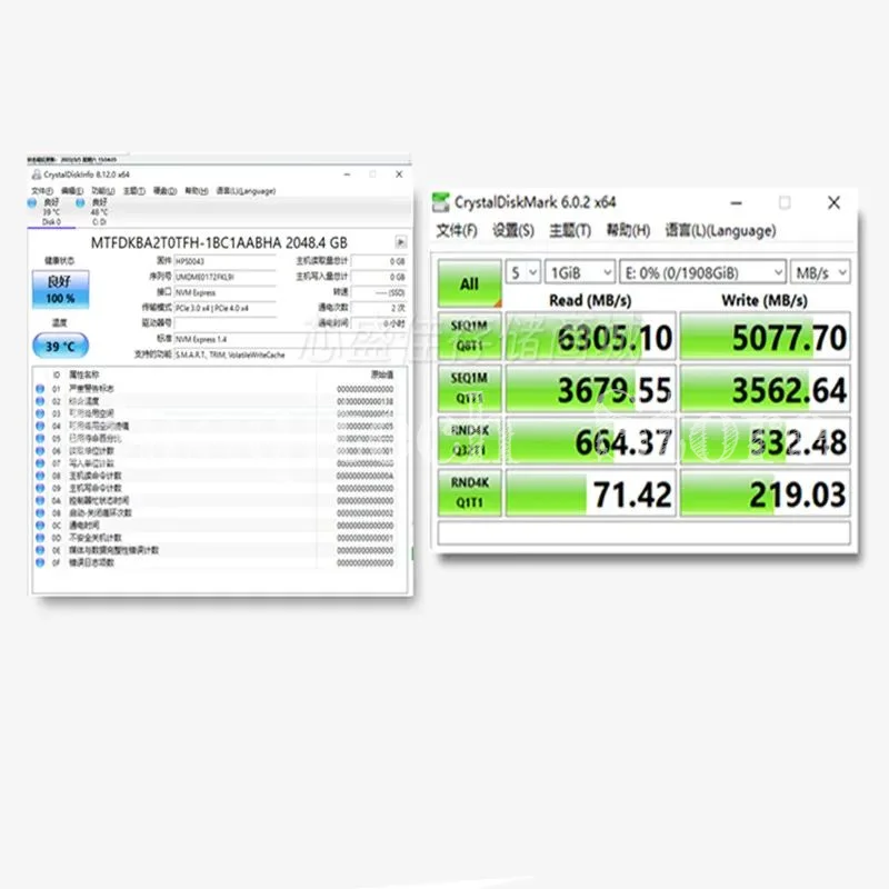 3400 2TB PCI-E4.0 m2 2280 Notebook SSD PS5 Solid State Drive 1Tb for Micron CRUCLA 2TB