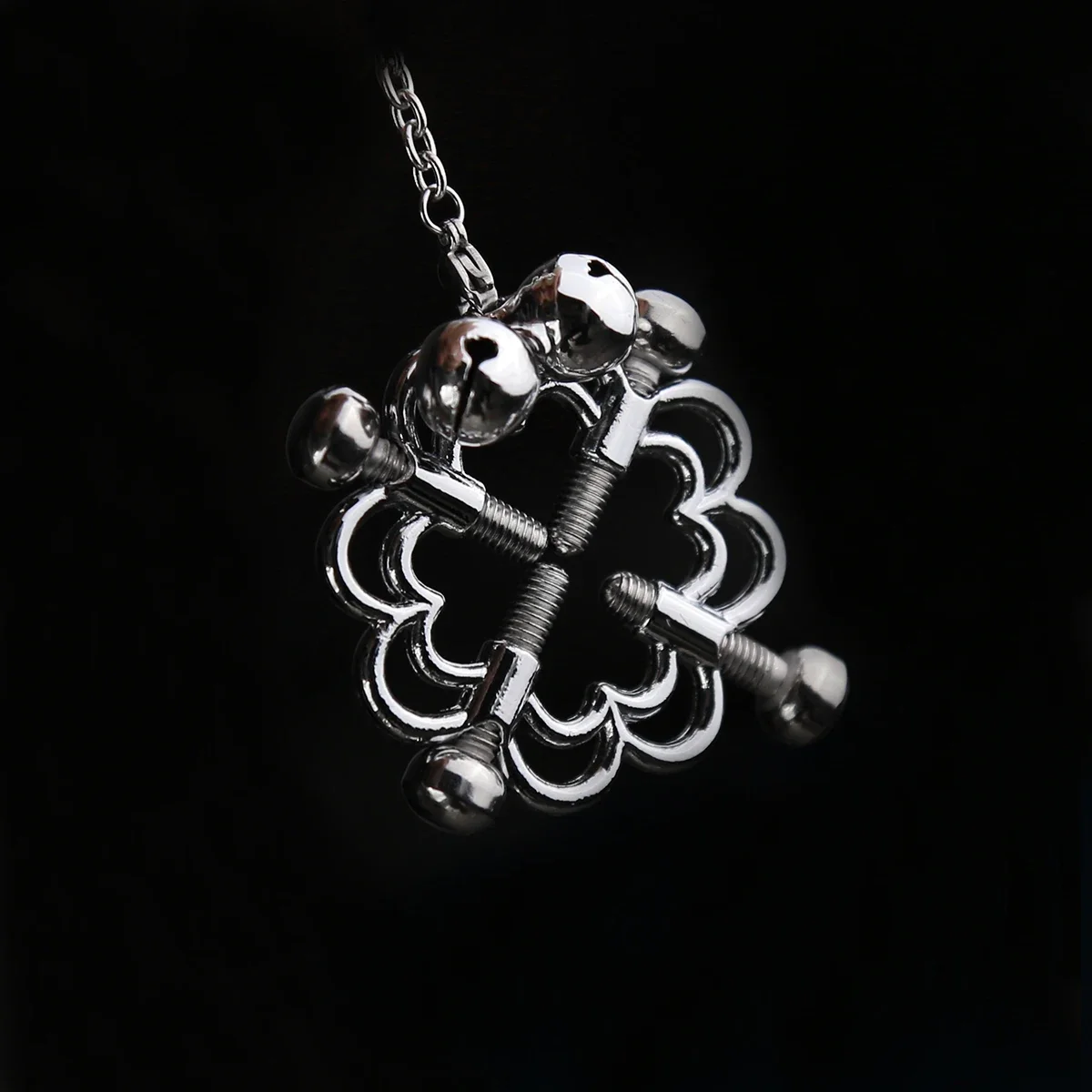 Metal Bondage Tepel Klemmen Ketting Belletjes Tepel Clips Schaamlippen Klemmen Bdsm Vrouwen Speelgoed Volwassen Seksspelletjes Klaver Borstklemmen