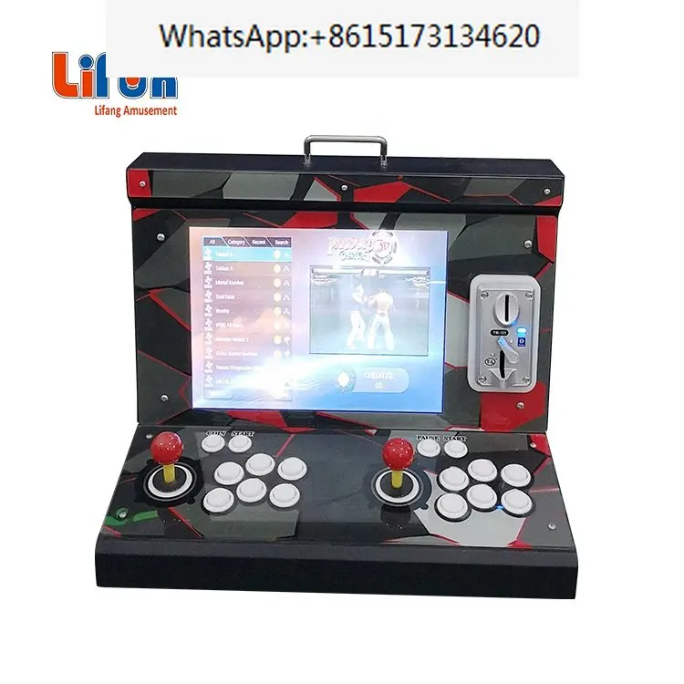 Hot Sale Pandora Box Game Console Arcade Game Machine Coin Operated Fighting Video Game 2 Players Table top Arcade Machine