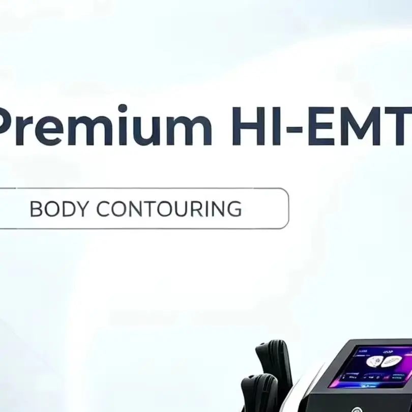 NonInvasive Painless SkinFirm BodyContour MYOslim EMSZERO 6500W HI-EMT Body Sculpt MultiHandle 4Handpieces