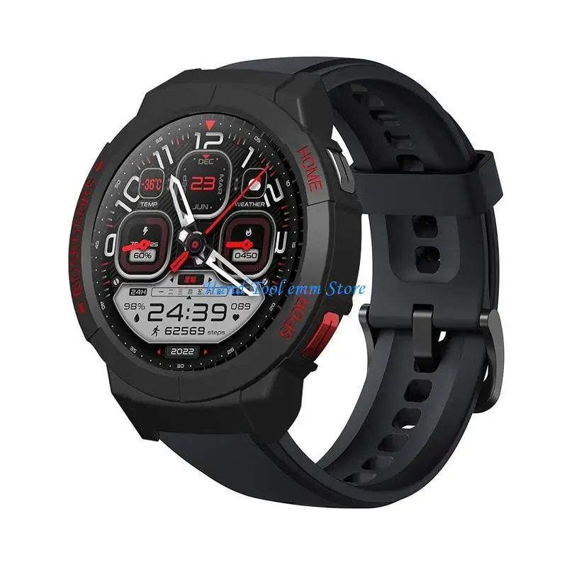 H37F Smartwatch-Case Bumper-Cover Lightweight Protective Shell Frame Fit for Mibro