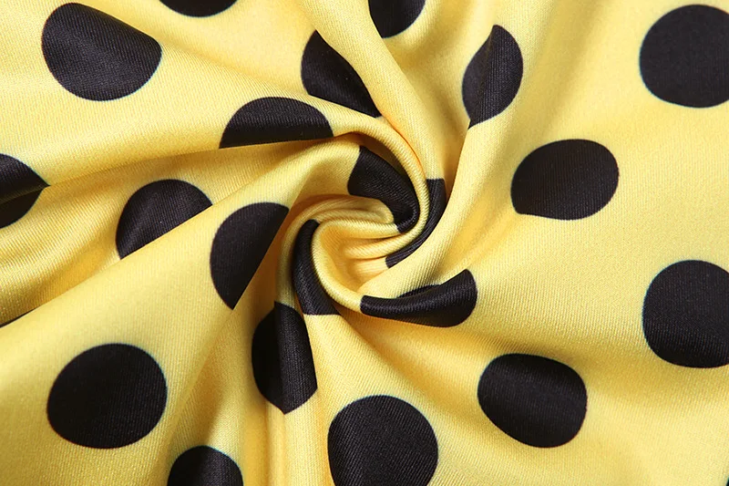 Polka Dots Print Lace Up Halter Backless Skinny Knee Length Jumpsuits Women Sexy Sleeveless Ruched Peach Hips Rompers Overalls