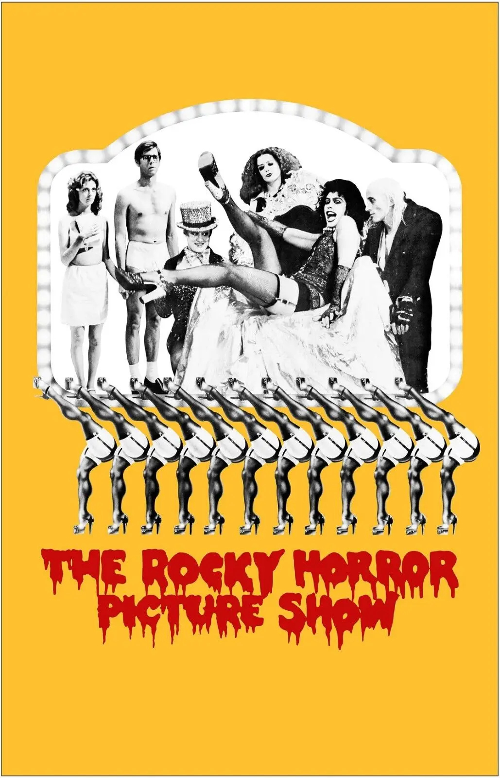 1975 The Rocky Horror Picture Show Movie Art Silk Poster Print For Living Room Decor Home Wall Picture