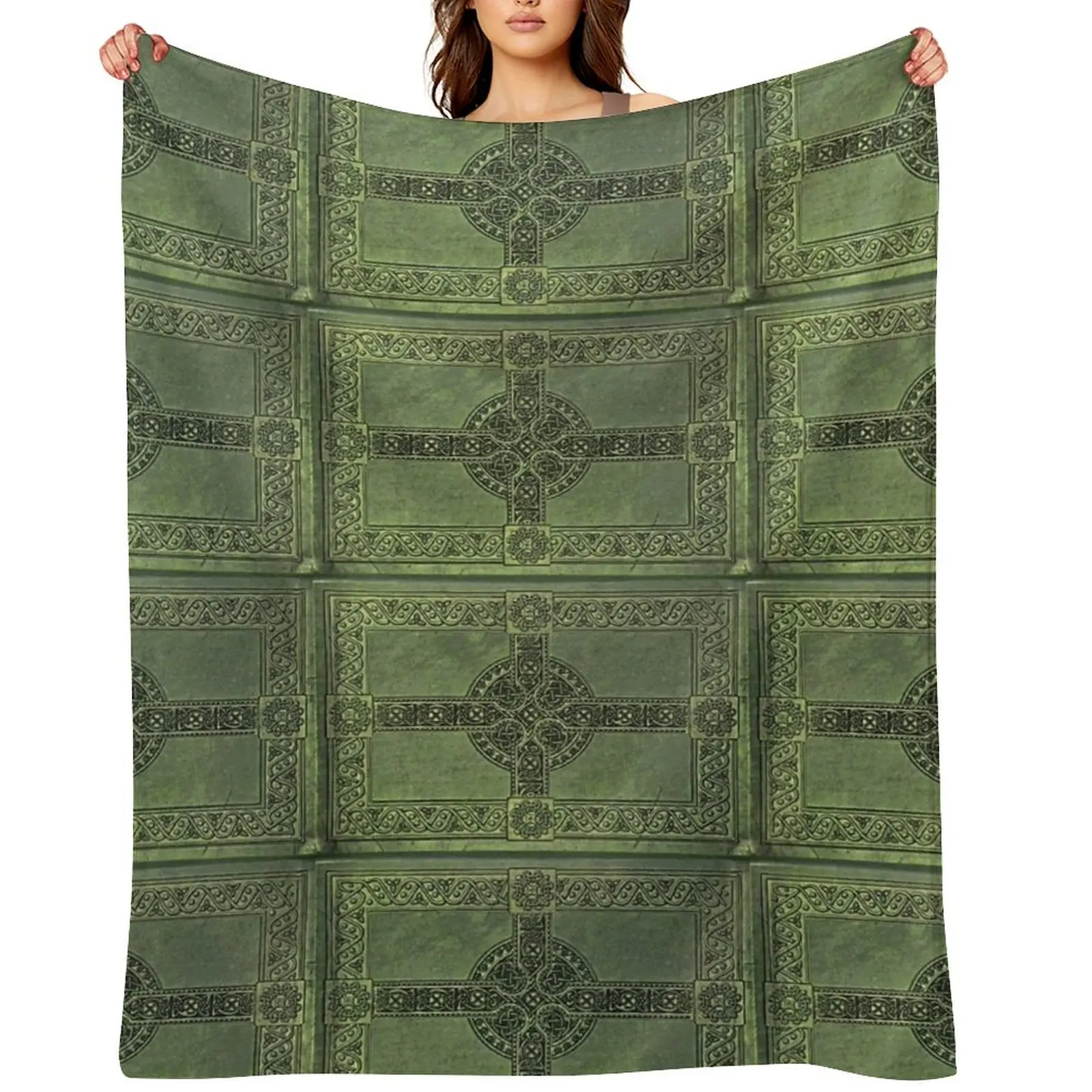 Celtic Knotwork Throw Blanket Flannels Luxury For Baby Sofa Quilt Blankets